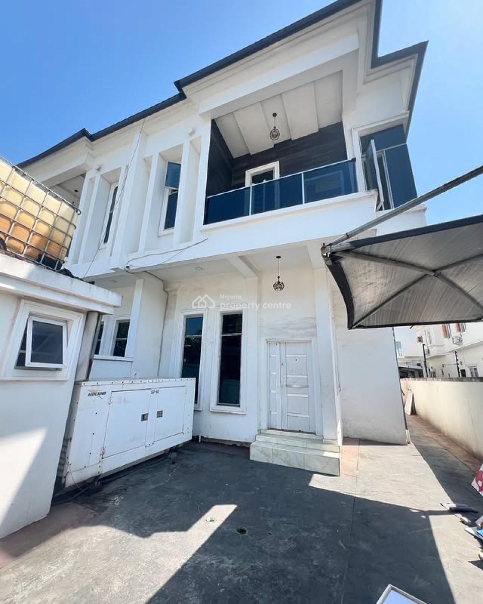 Stunning 4 Bedroom Semi Detached Duplex, Chevron, Lekki, Lagos, Semi-detached Duplex for Rent