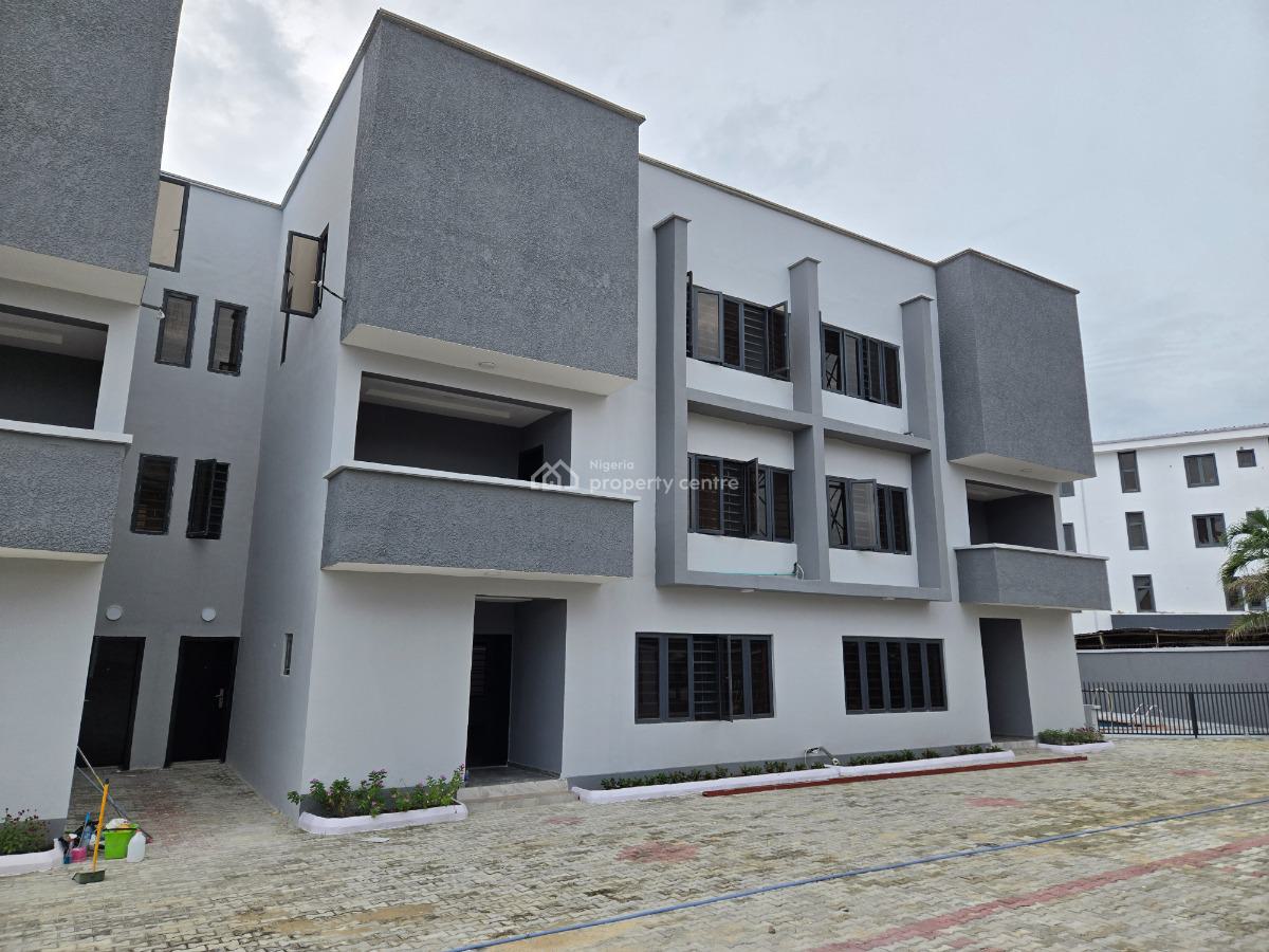 4 Bedroom Terraced Duplex with Private Study and Boys Quaters, Igbo Efon, Lekki, Lagos, Terraced Duplex for Sale