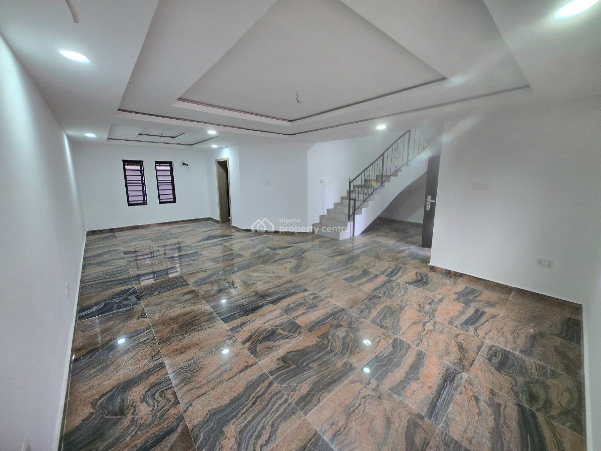 4 Bedroom Terraced Duplex with Private Study and Boys Quaters, Igbo Efon, Lekki, Lagos, Terraced Duplex for Sale
