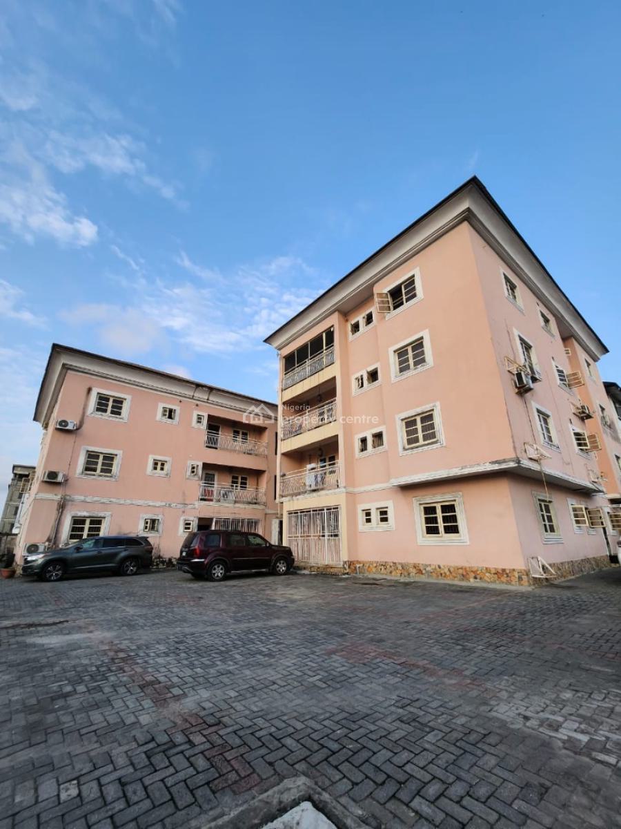 a Massively Built Fully Serviced 3 Bedroom Flat, Osapa, Lekki, Lagos, Flat / Apartment for Rent