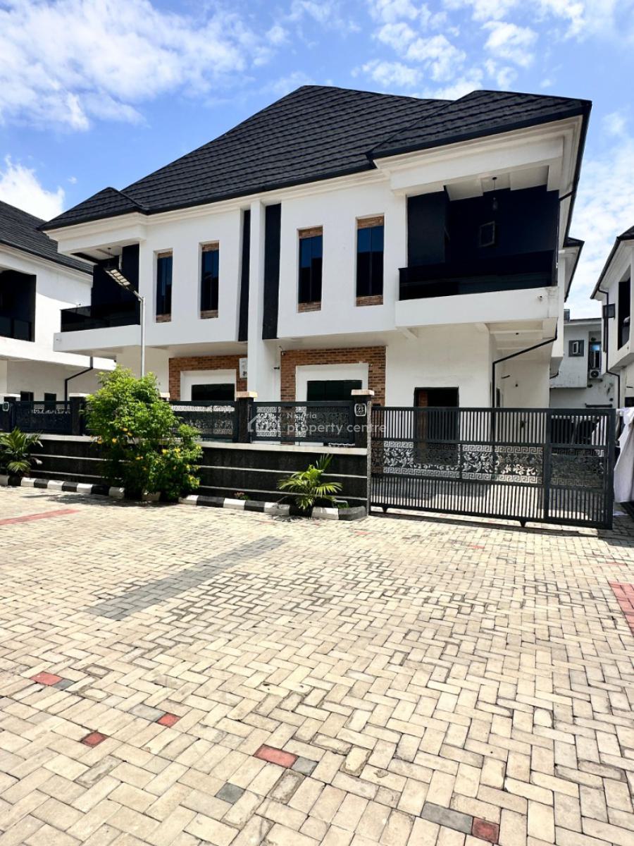 Modern Finishing 4 Bedroom Semi-detached Duplex with Bq, Orchid, Lekki, Lagos, Semi-detached Duplex for Sale
