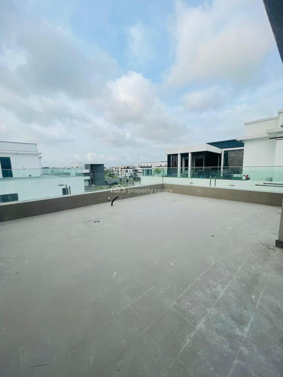 Luxuriously Built 5 Bedroom Semi Detached Duplex + Bq & Pool, Cowrie Creek, Lekki, Lagos, Semi-detached Duplex for Sale