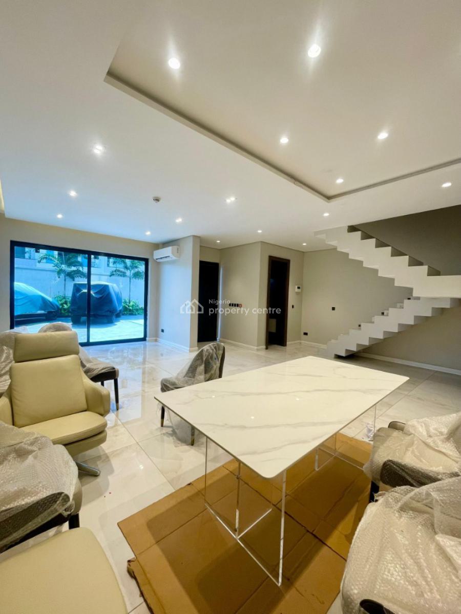 New and Tastefully Finished 4 Bedroom Terrace Duplex with Bq, Off Bourdillon Road, Old Ikoyi, Ikoyi, Lagos, Terraced Duplex for Sale