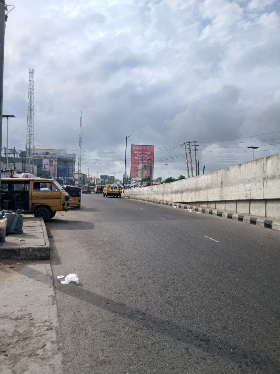 a Bareland with Vacant 5 Bedroom Detached House, Yaba, Lagos, Commercial Land for Sale