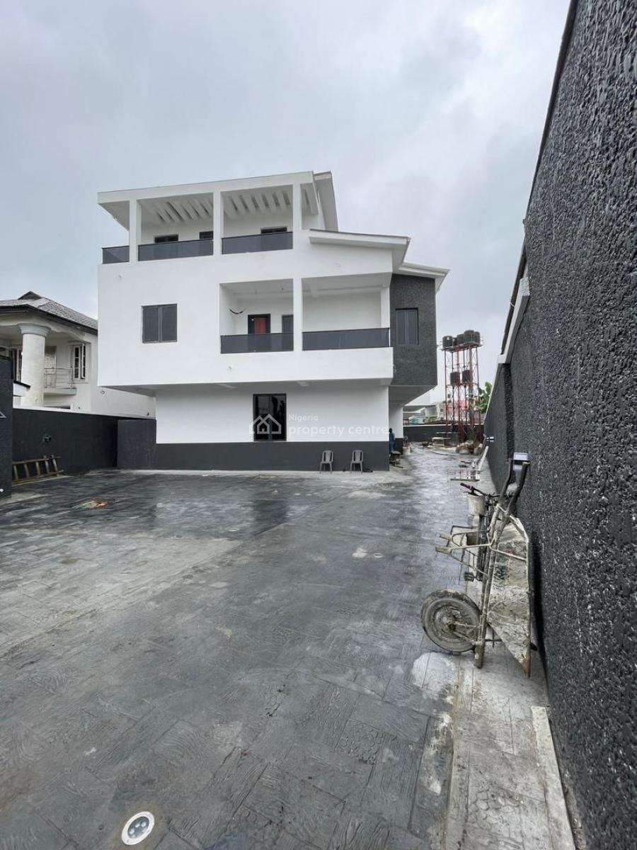 Newly Built 4 Bedroom Terrace Duplex with a Room Bq, Surulere, Lagos, Terraced Duplex for Sale