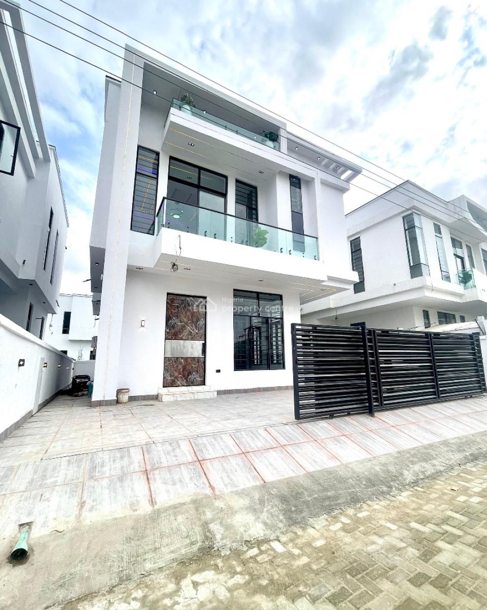 Beautifully Finished 4 Bedroom Detached Duplex with Swimming Pool and Bq, Ajah, Lagos, Detached Duplex for Sale