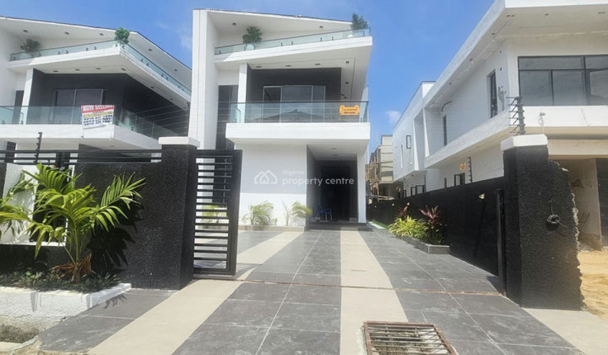 Stunning 5 Bedroom Detached Duplex with Boys Quarter and Swimming Pool, Ajah, Lagos, Detached Duplex for Sale
