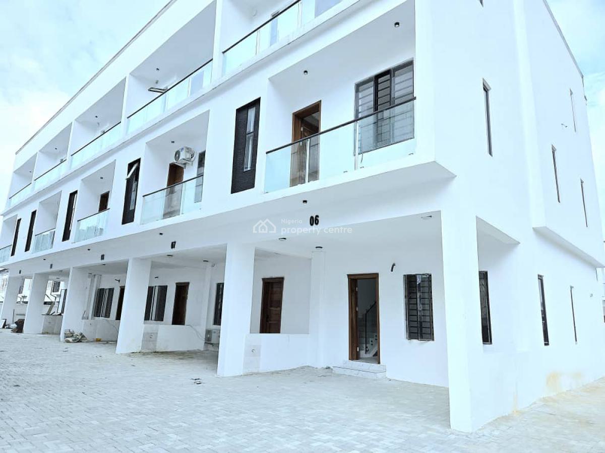 Brand 4-bedroom Terrace Duplex, Orchid Road, Lekki, Lagos, Terraced Duplex for Sale