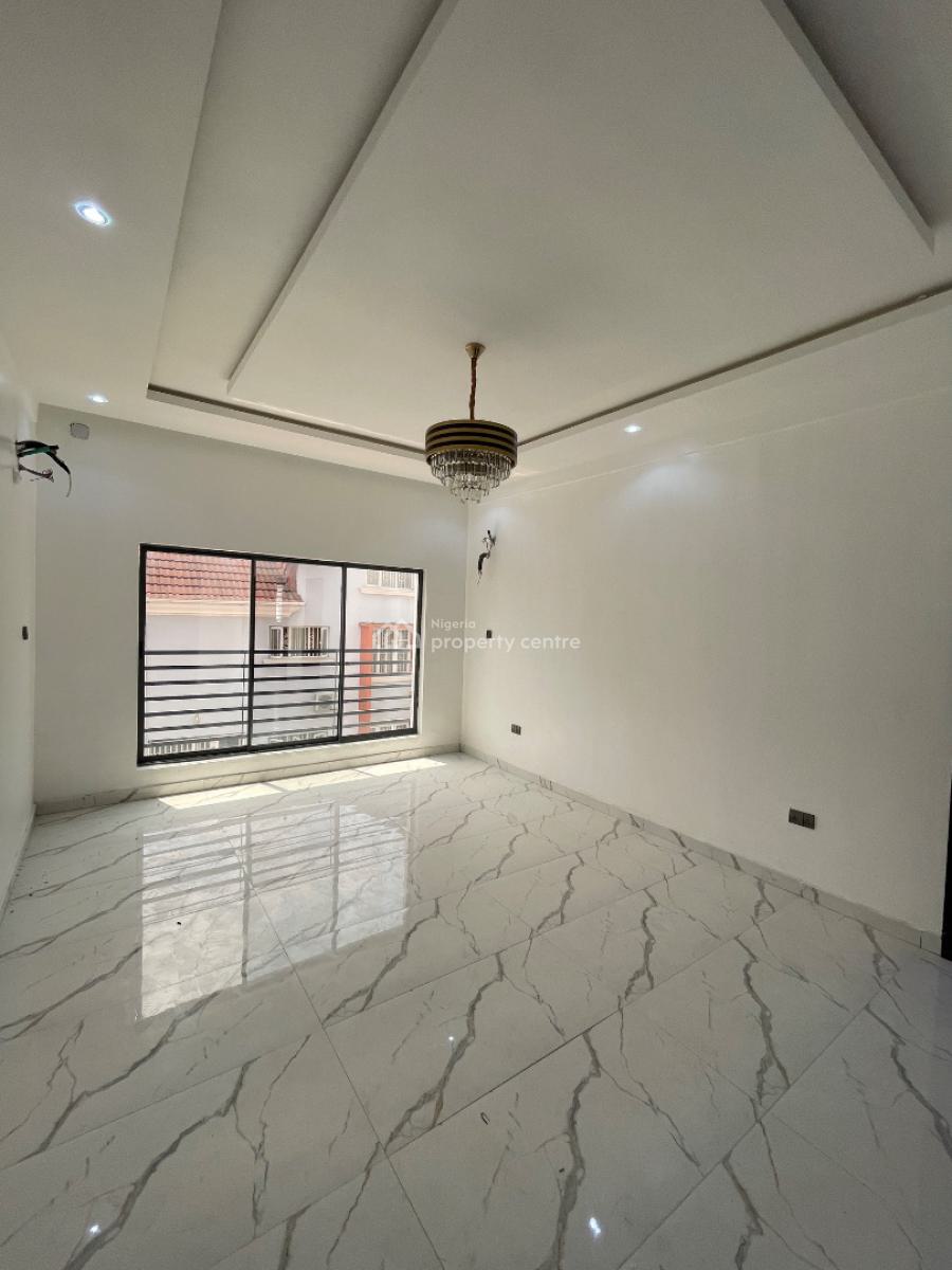 Newly Built 4 Bedroom Terrace with En-suite Rooms and a Bq, Ilasan, Lekki, Lagos, Terraced Duplex for Sale