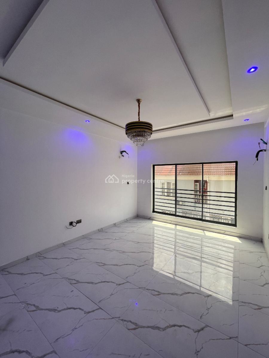 Newly Built 4 Bedroom Terrace with En-suite Rooms and a Bq, Ilasan, Lekki, Lagos, Terraced Duplex for Sale