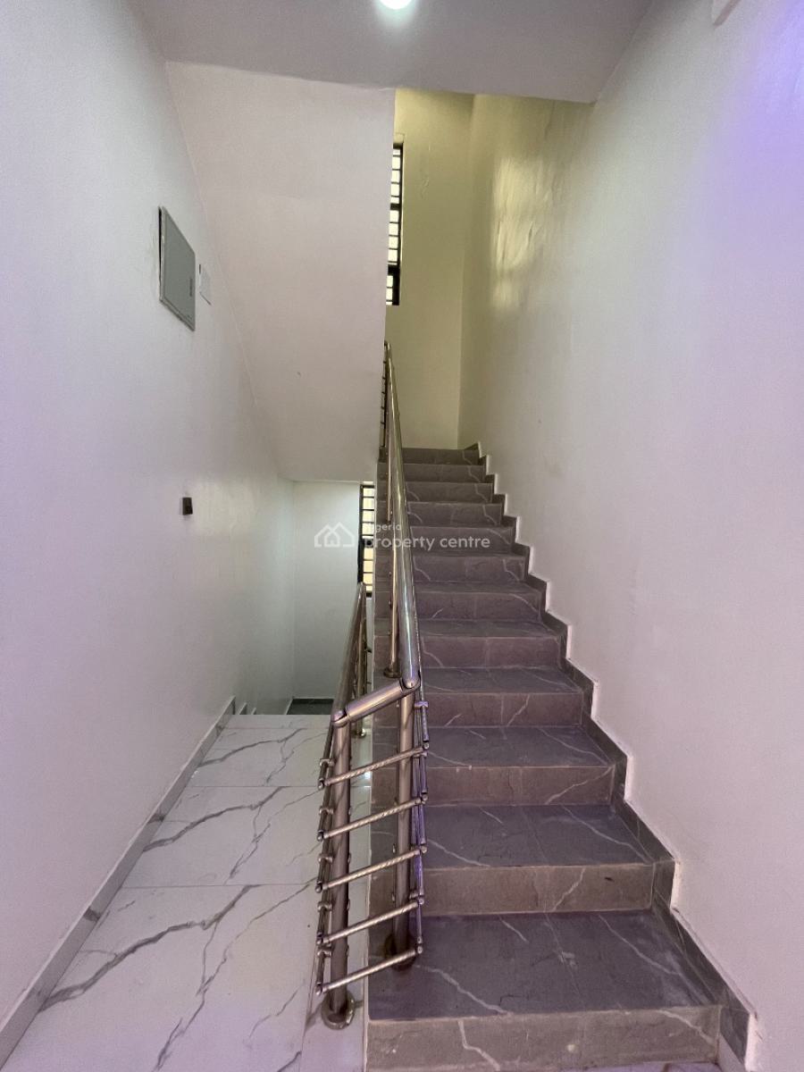 Newly Built 4 Bedroom Terrace with En-suite Rooms and a Bq, Ilasan, Lekki, Lagos, Terraced Duplex for Sale