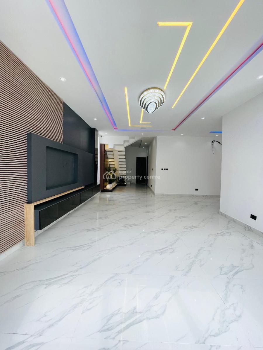 Gorgeously Perched Luxury 5 Bedroom Smart Home with Swimming Pool, Gym, Chevron, Lekki, Lagos, Detached Duplex for Sale