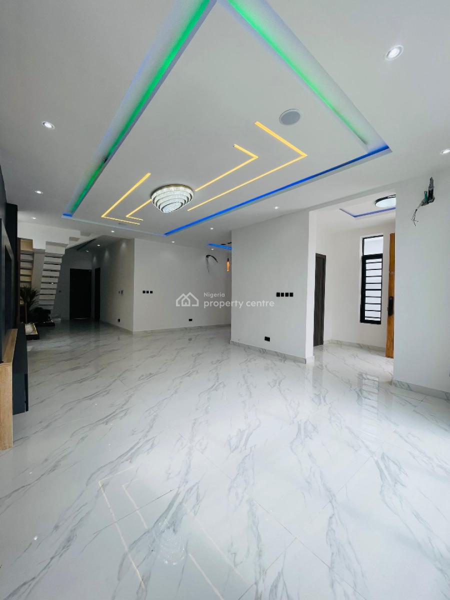 Gorgeously Perched Luxury 5 Bedroom Smart Home with Swimming Pool, Gym, Chevron, Lekki, Lagos, Detached Duplex for Sale