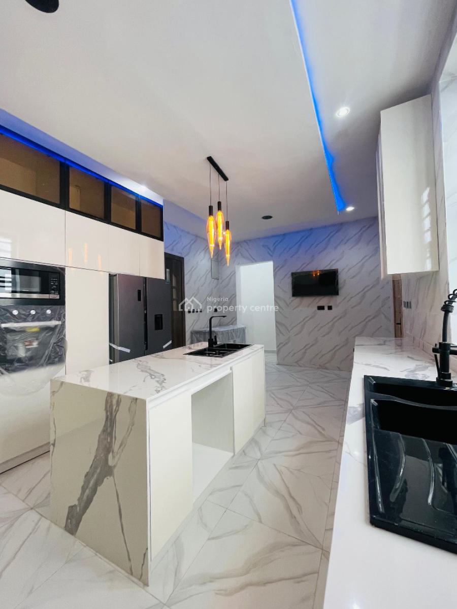 Gorgeously Perched Luxury 5 Bedroom Smart Home with Swimming Pool, Gym, Chevron, Lekki, Lagos, Detached Duplex for Sale