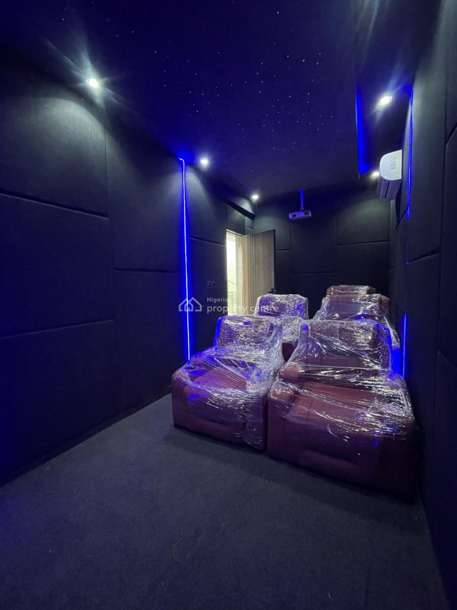 Gorgeously Perched Luxury 5 Bedroom Smart Home with Swimming Pool, Gym, Chevron, Lekki, Lagos, Detached Duplex for Sale