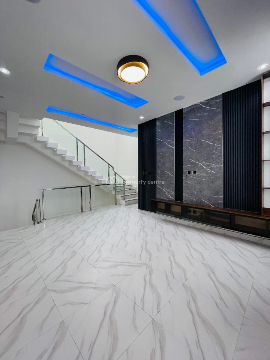 Gorgeously Perched Luxury 5 Bedroom Smart Home with Swimming Pool, Gym, Chevron, Lekki, Lagos, Detached Duplex for Sale