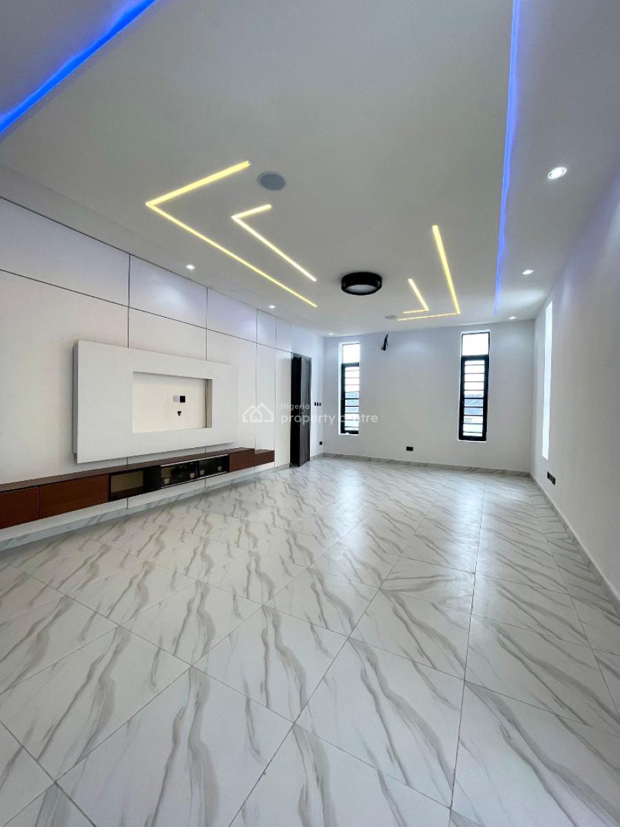 Gorgeously Perched Luxury 5 Bedroom Smart Home with Swimming Pool, Gym, Chevron, Lekki, Lagos, Detached Duplex for Sale