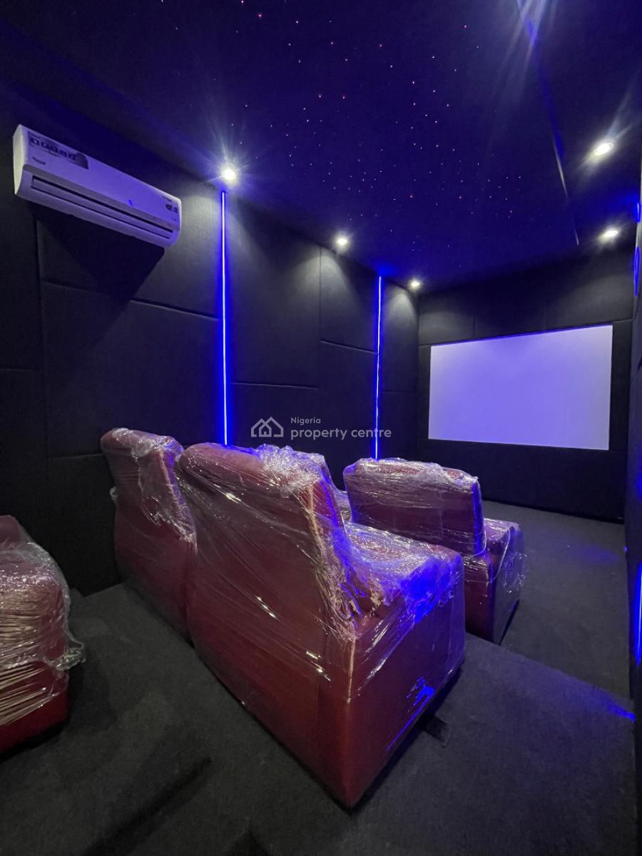 Gorgeously Perched Luxury 5 Bedroom Smart Home with Swimming Pool, Gym, Chevron, Lekki, Lagos, Detached Duplex for Sale