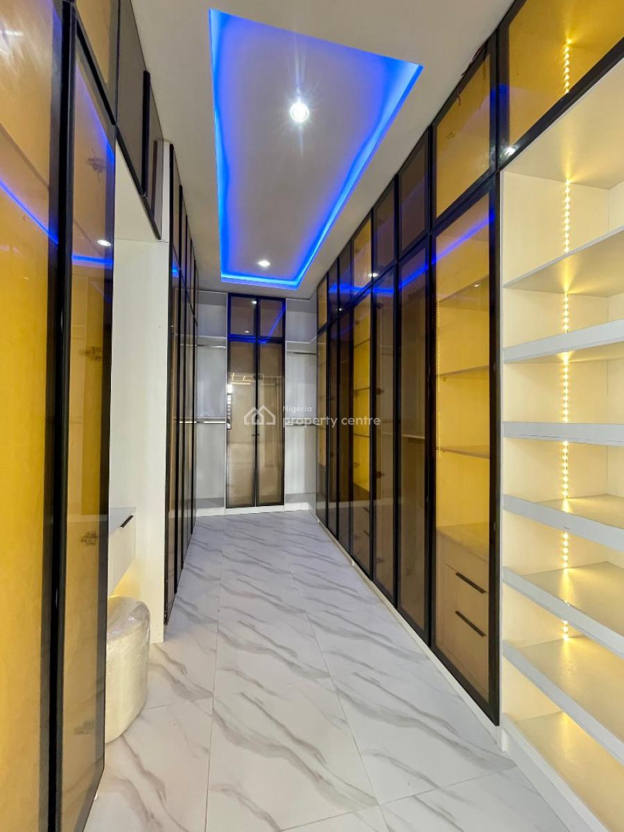 Gorgeously Perched Luxury 5 Bedroom Smart Home with Swimming Pool, Gym, Chevron, Lekki, Lagos, Detached Duplex for Sale