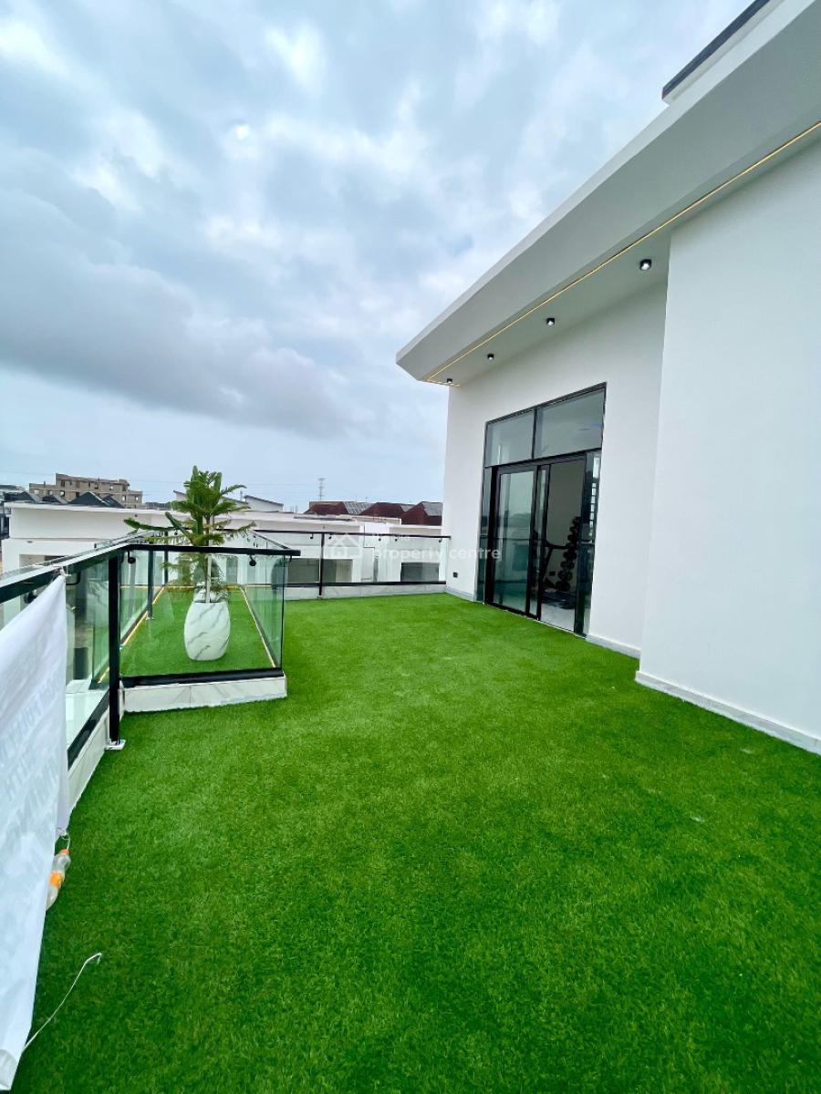 Gorgeously Perched Luxury 5 Bedroom Smart Home with Swimming Pool, Gym, Chevron, Lekki, Lagos, Detached Duplex for Sale