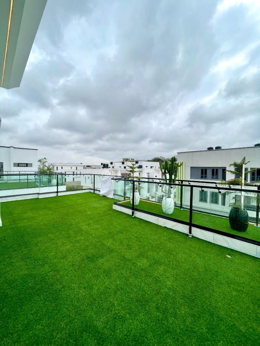 Gorgeously Perched Luxury 5 Bedroom Smart Home with Swimming Pool, Gym, Chevron, Lekki, Lagos, Detached Duplex for Sale