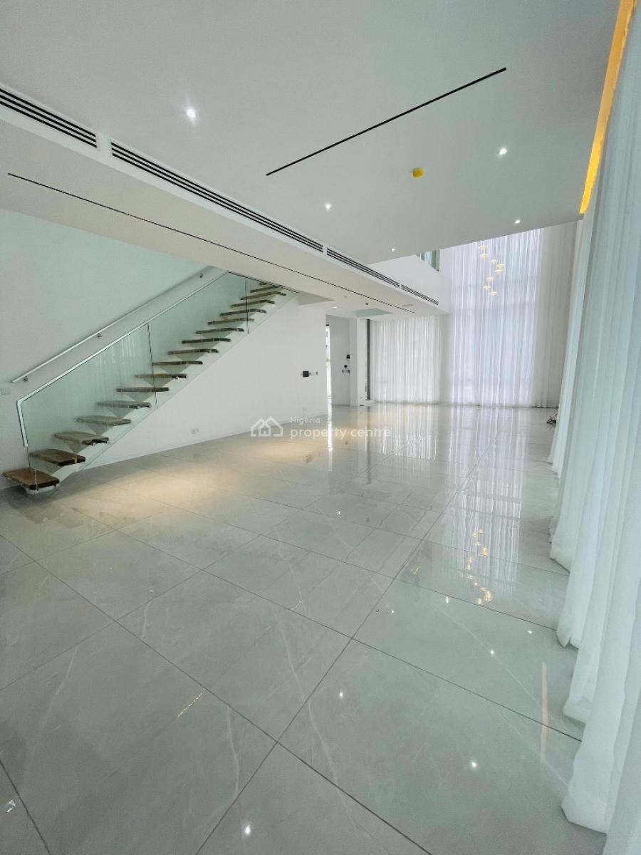 Gloriously Perched Luxury 5 Bedroom Detached Smart Home with  Elevator, Ikate, Lekki, Lagos, Detached Duplex for Sale
