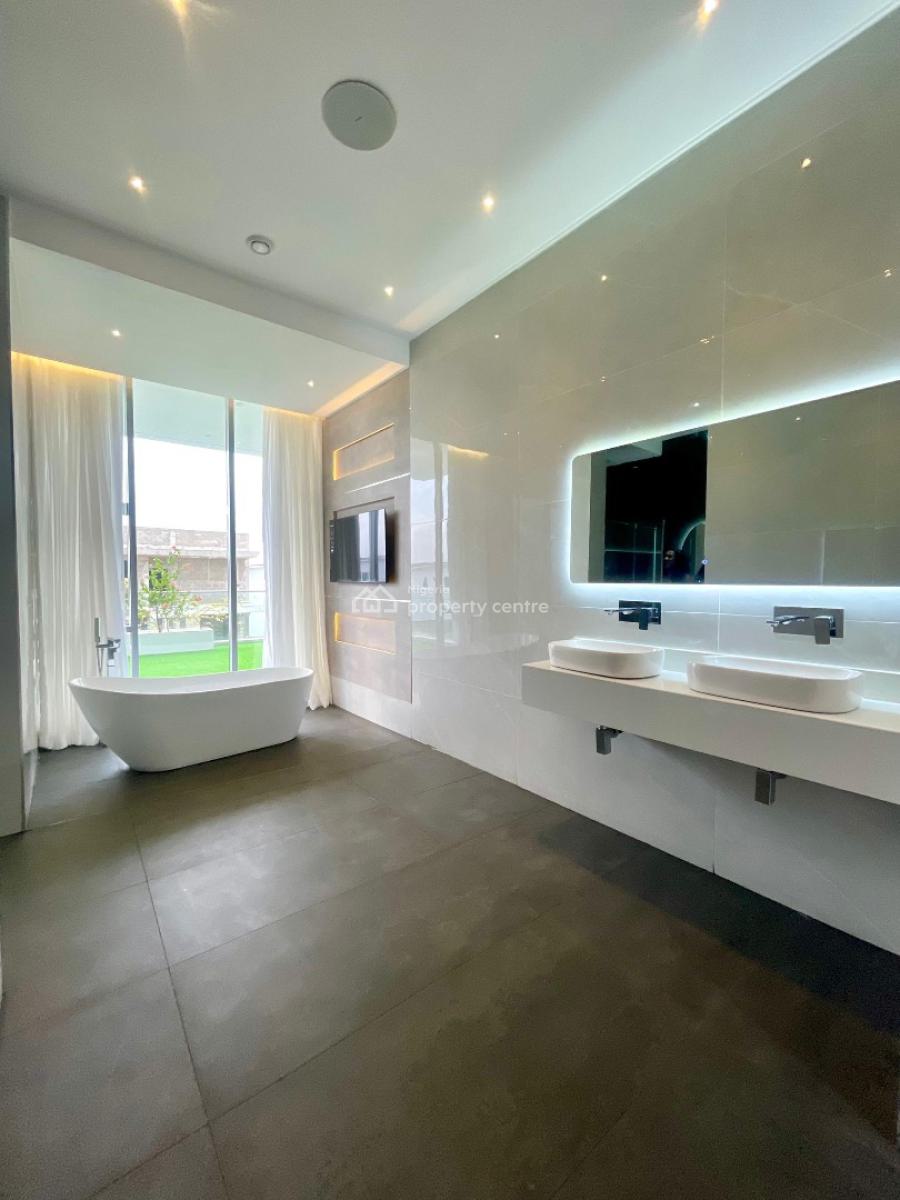 Gloriously Perched Luxury 5 Bedroom Detached Smart Home with  Elevator, Ikate, Lekki, Lagos, Detached Duplex for Sale