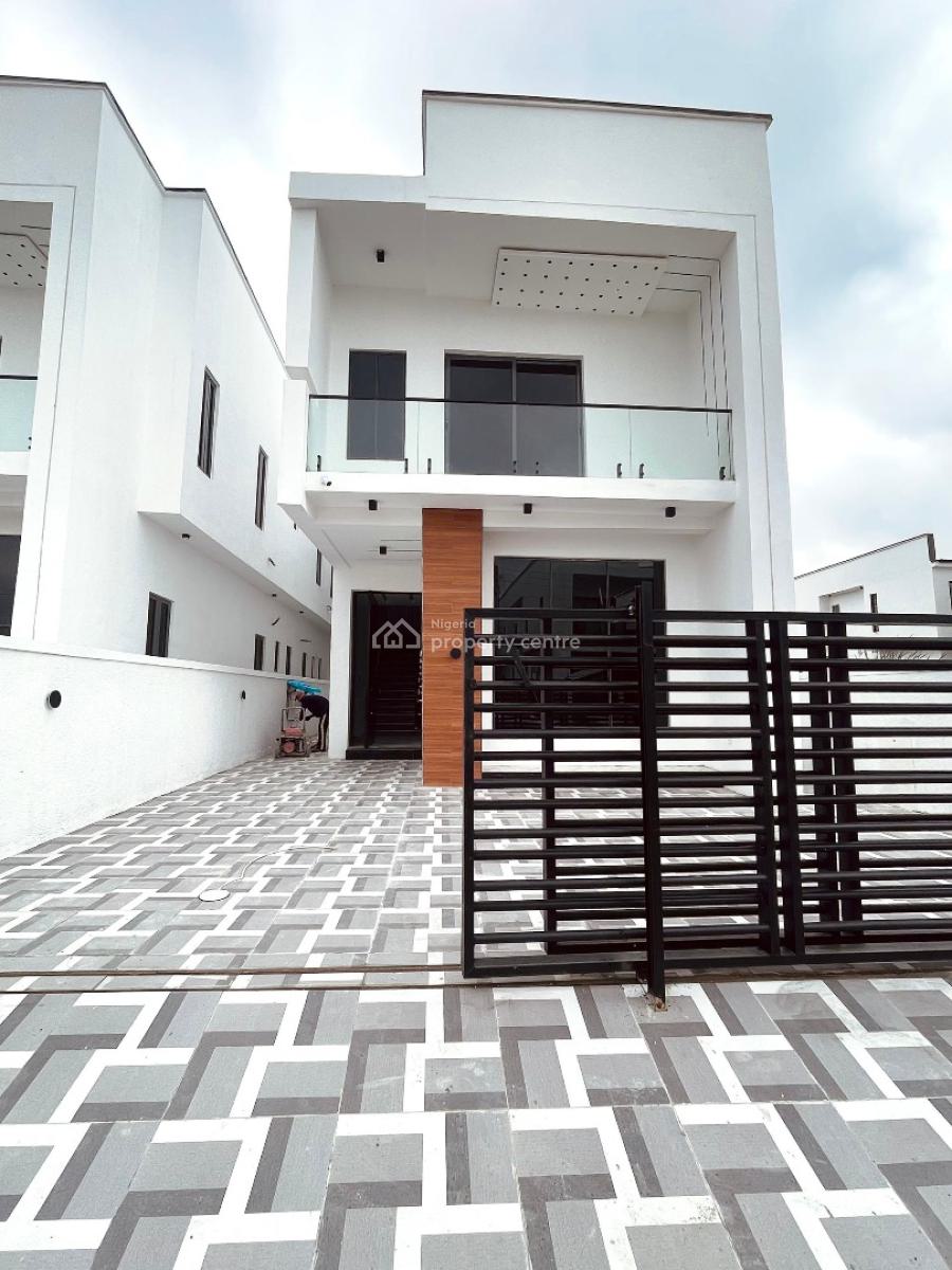 Astonishing Luxury 4 Bedroom Fully Detached Duplex with Bq, Ajah, Lagos, Detached Duplex for Sale