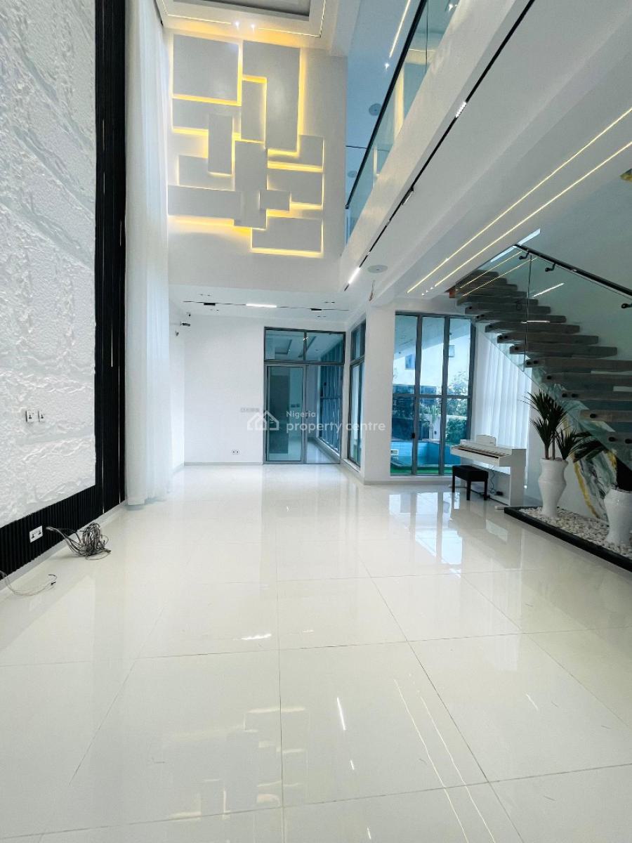 Outstanding Perfectly Carved 5 Bedroom Smart Home with Cinema, Swimming Pool, Osapa, Lekki, Lagos, Detached Duplex for Sale