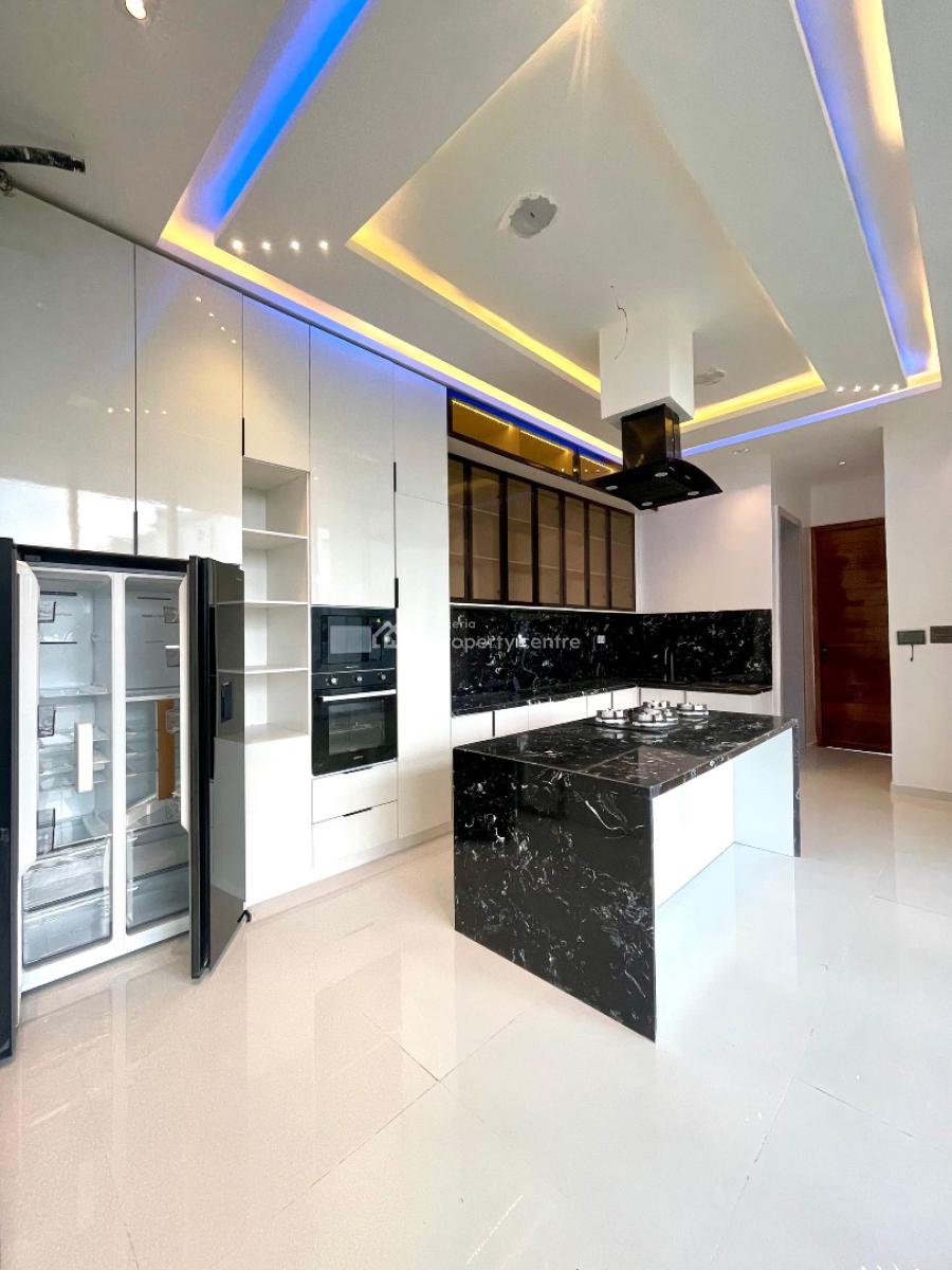 Outstanding Perfectly Carved 5 Bedroom Smart Home with Cinema, Swimming Pool, Osapa, Lekki, Lagos, Detached Duplex for Sale