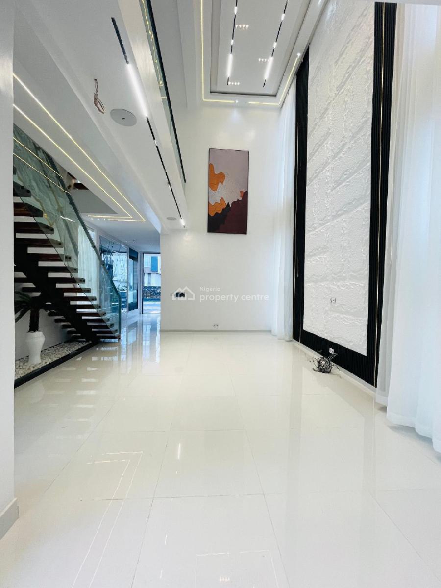 Outstanding Perfectly Carved 5 Bedroom Smart Home with Cinema, Swimming Pool, Osapa, Lekki, Lagos, Detached Duplex for Sale