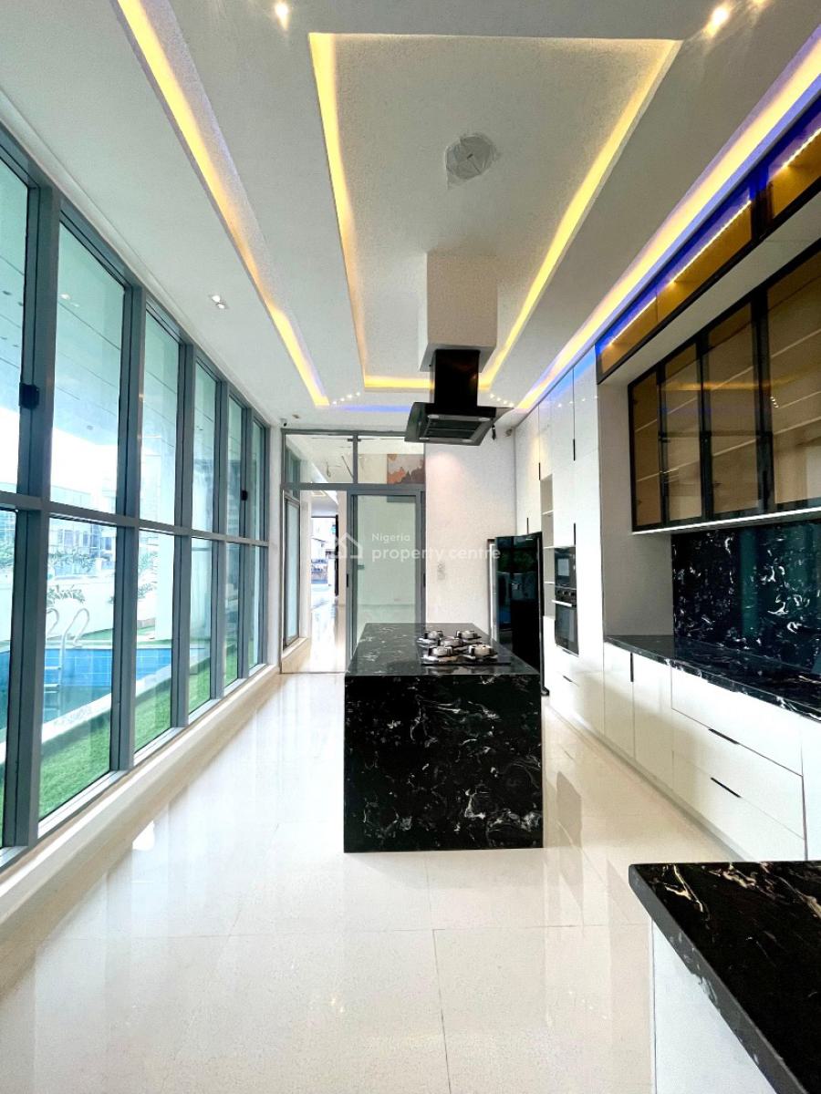 Outstanding Perfectly Carved 5 Bedroom Smart Home with Cinema, Swimming Pool, Osapa, Lekki, Lagos, Detached Duplex for Sale