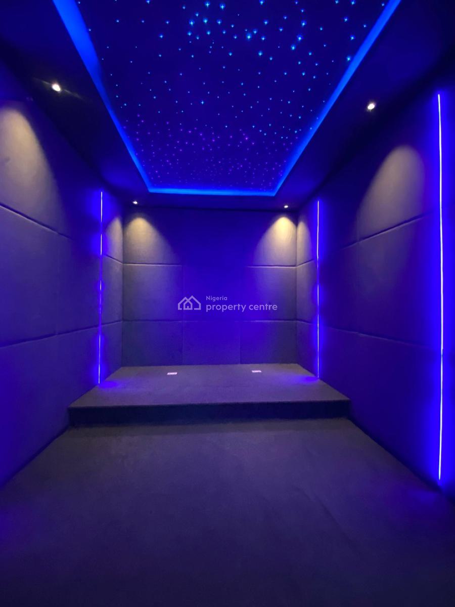 Outstanding Perfectly Carved 5 Bedroom Smart Home with Cinema, Swimming Pool, Osapa, Lekki, Lagos, Detached Duplex for Sale