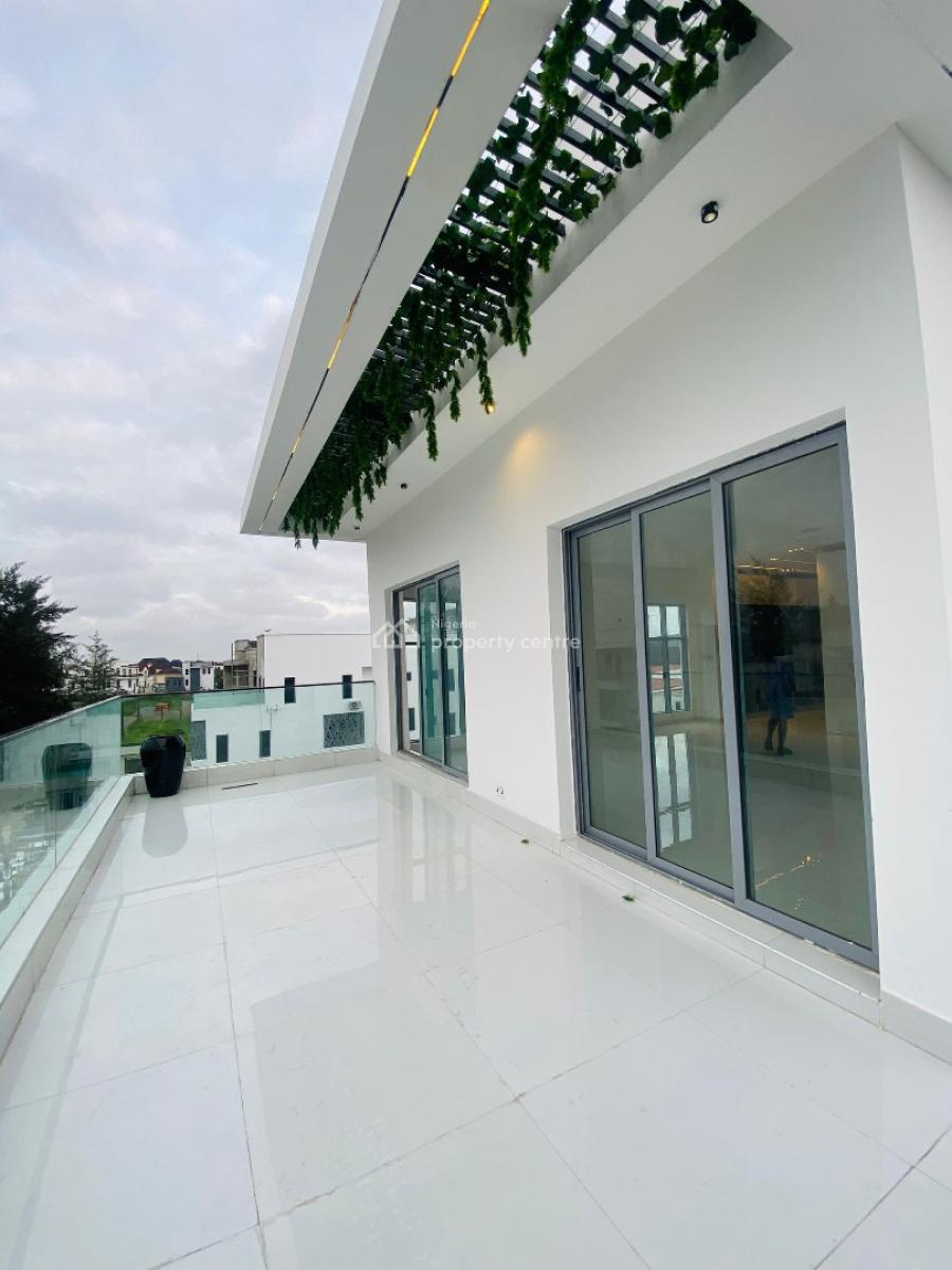 Outstanding Perfectly Carved 5 Bedroom Smart Home with Cinema, Swimming Pool, Osapa, Lekki, Lagos, Detached Duplex for Sale