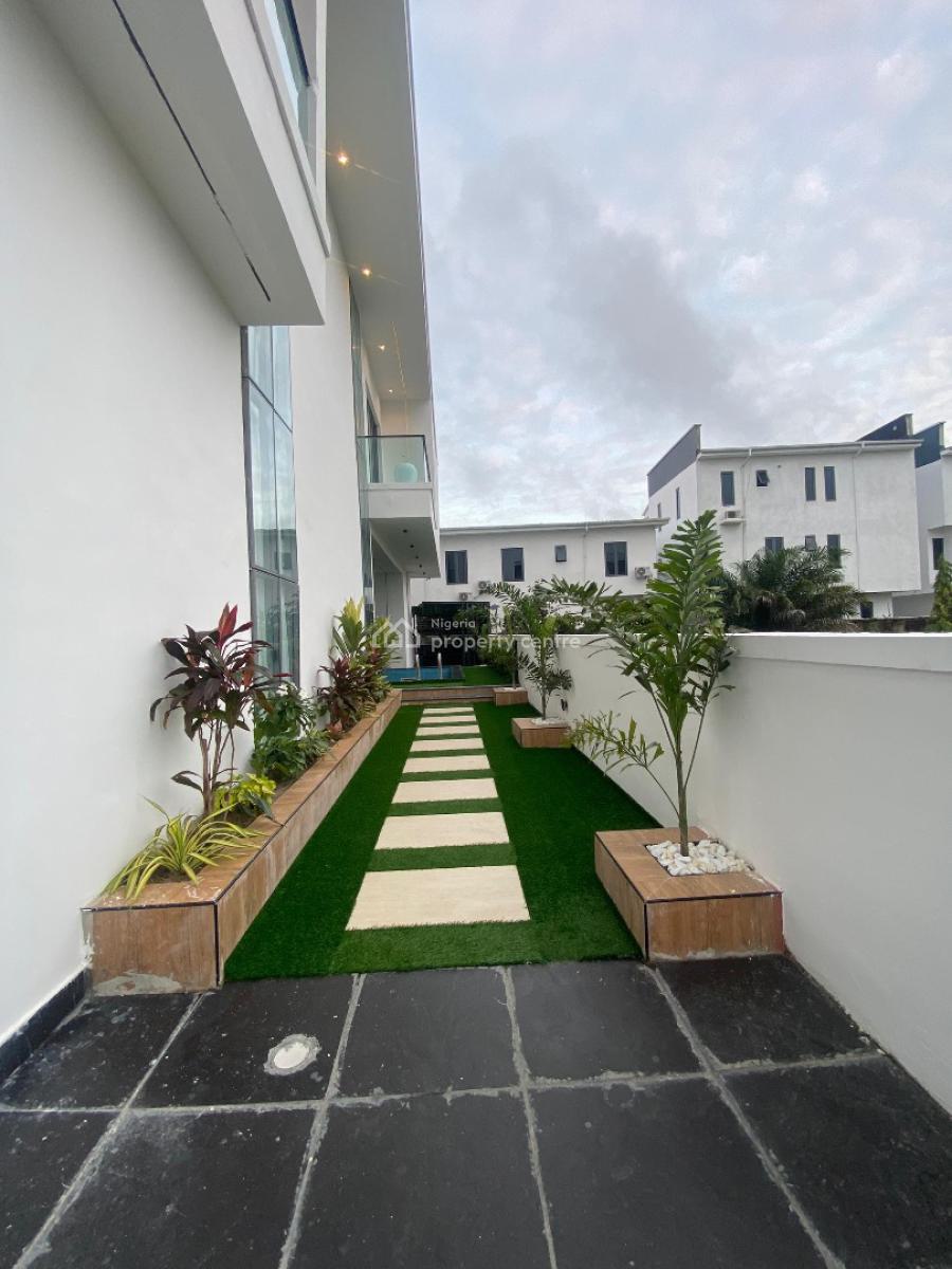 Outstanding Perfectly Carved 5 Bedroom Smart Home with Cinema, Swimming Pool, Osapa, Lekki, Lagos, Detached Duplex for Sale