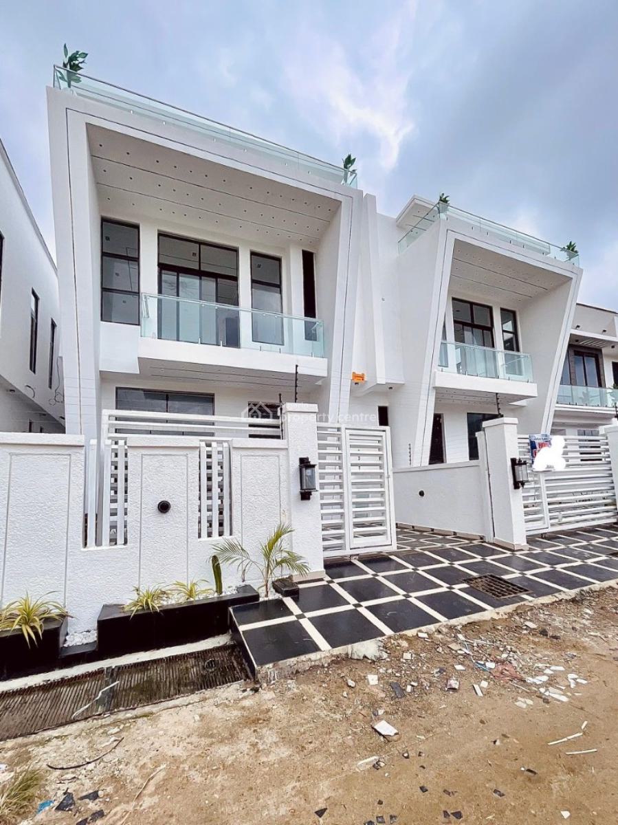 Uniquely Designed 4 Bedroom Semi-detached Luxury Home with Bq, Ajah, Lagos, Detached Duplex for Sale