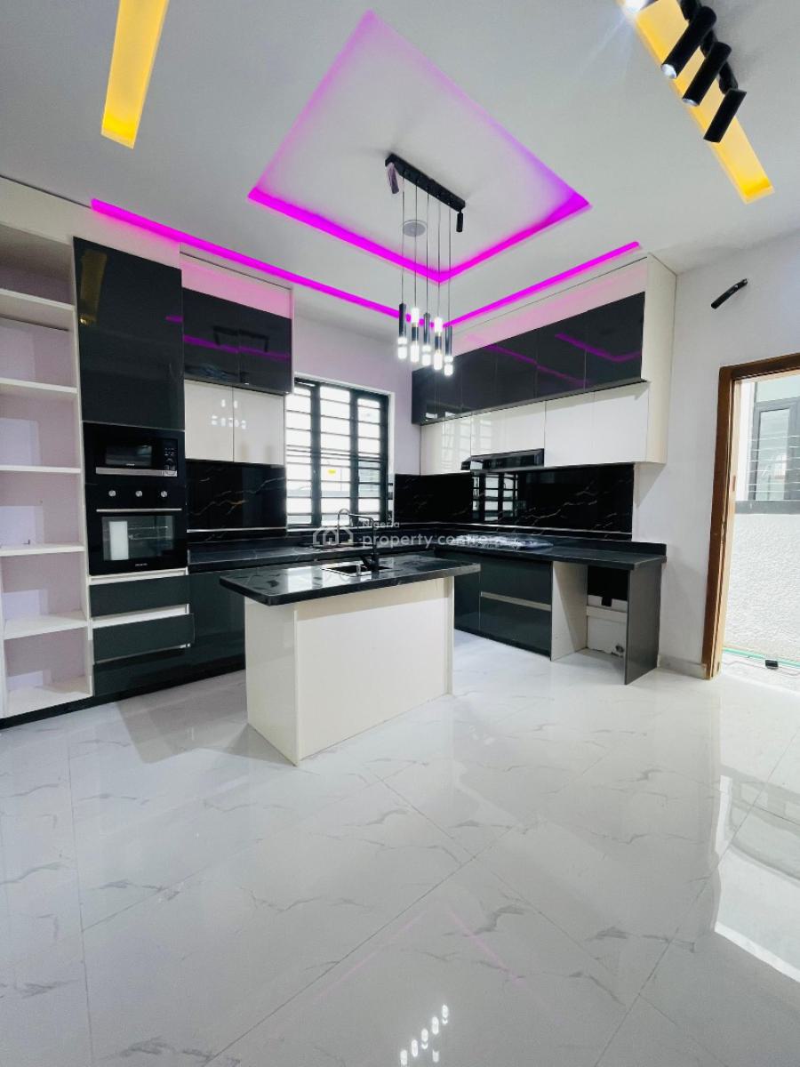 Neatly Carved 4 Bedroom Semi-detached Duplex with Bq, Ajah, Lagos, Semi-detached Duplex for Sale