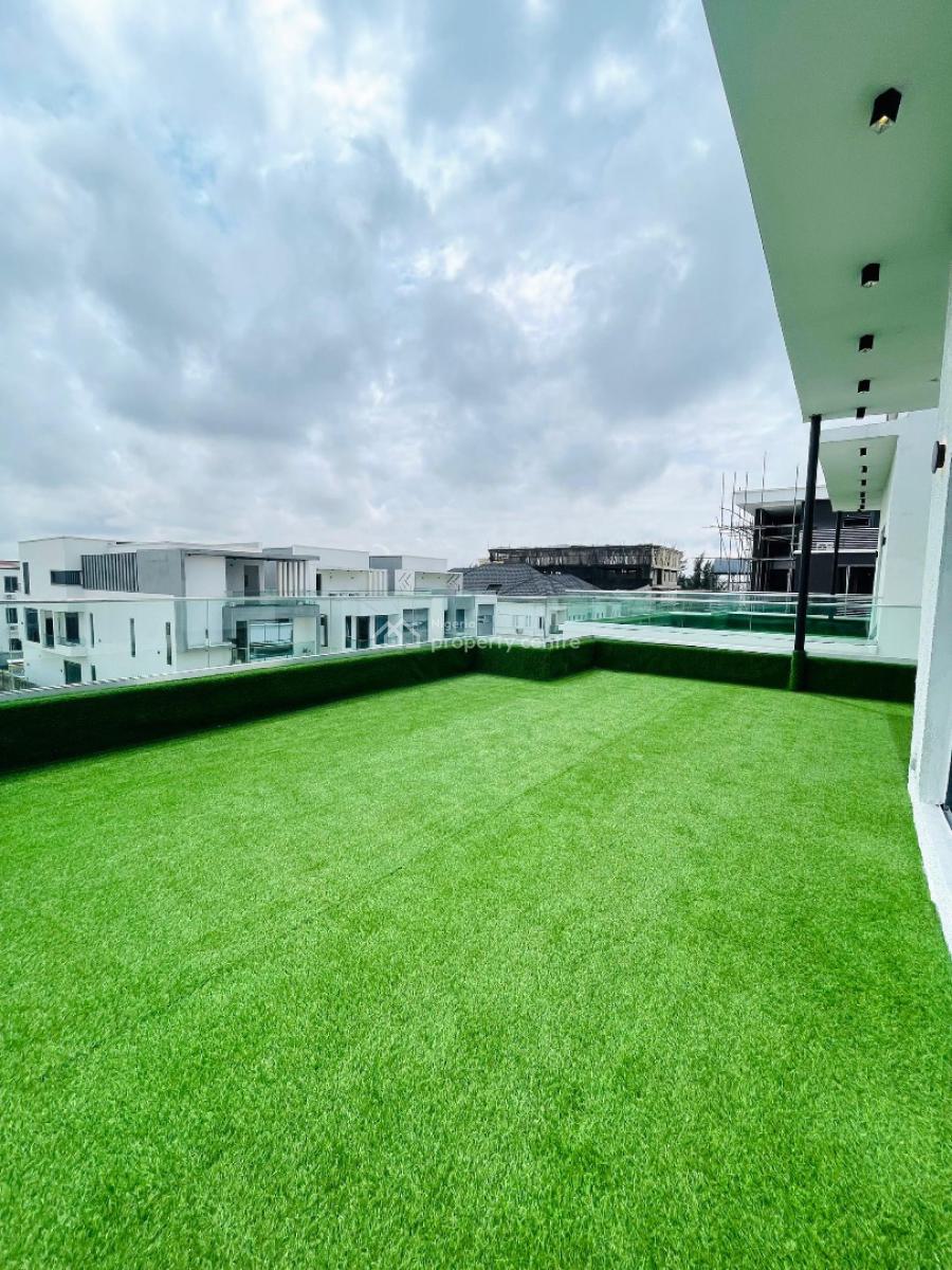 Marvelously Carved Luxury 5 Bed Detached Duplex with Cinema, Rooftop T, Osapa, Lekki, Lagos, Detached Duplex for Sale