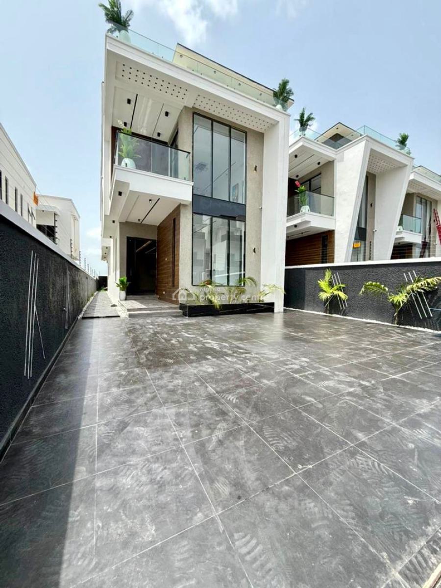 Tastefully Finished 5 Bedrooms Luxury Home with Swimming Pool and Bq, Ajah, Lagos, Detached Duplex for Sale