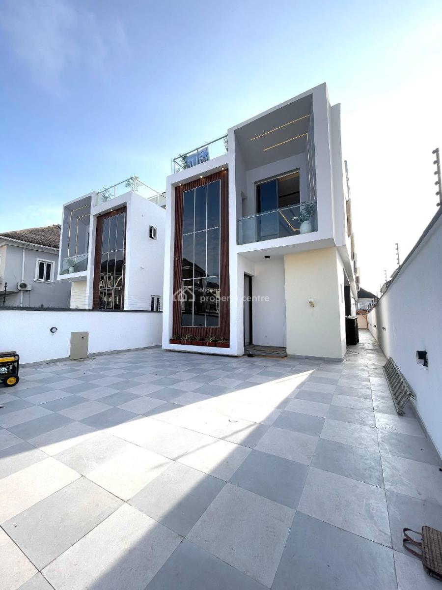 Impeccably Finished Luxury 5 Bedrooms Detached Duplex with Cinema, Rooftop, Chevron, Lekki, Lagos, Detached Duplex for Sale