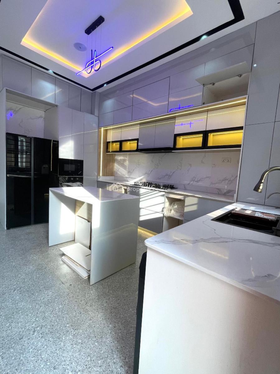 Impeccably Finished Luxury 5 Bedrooms Detached Duplex with Cinema, Rooftop, Chevron, Lekki, Lagos, Detached Duplex for Sale