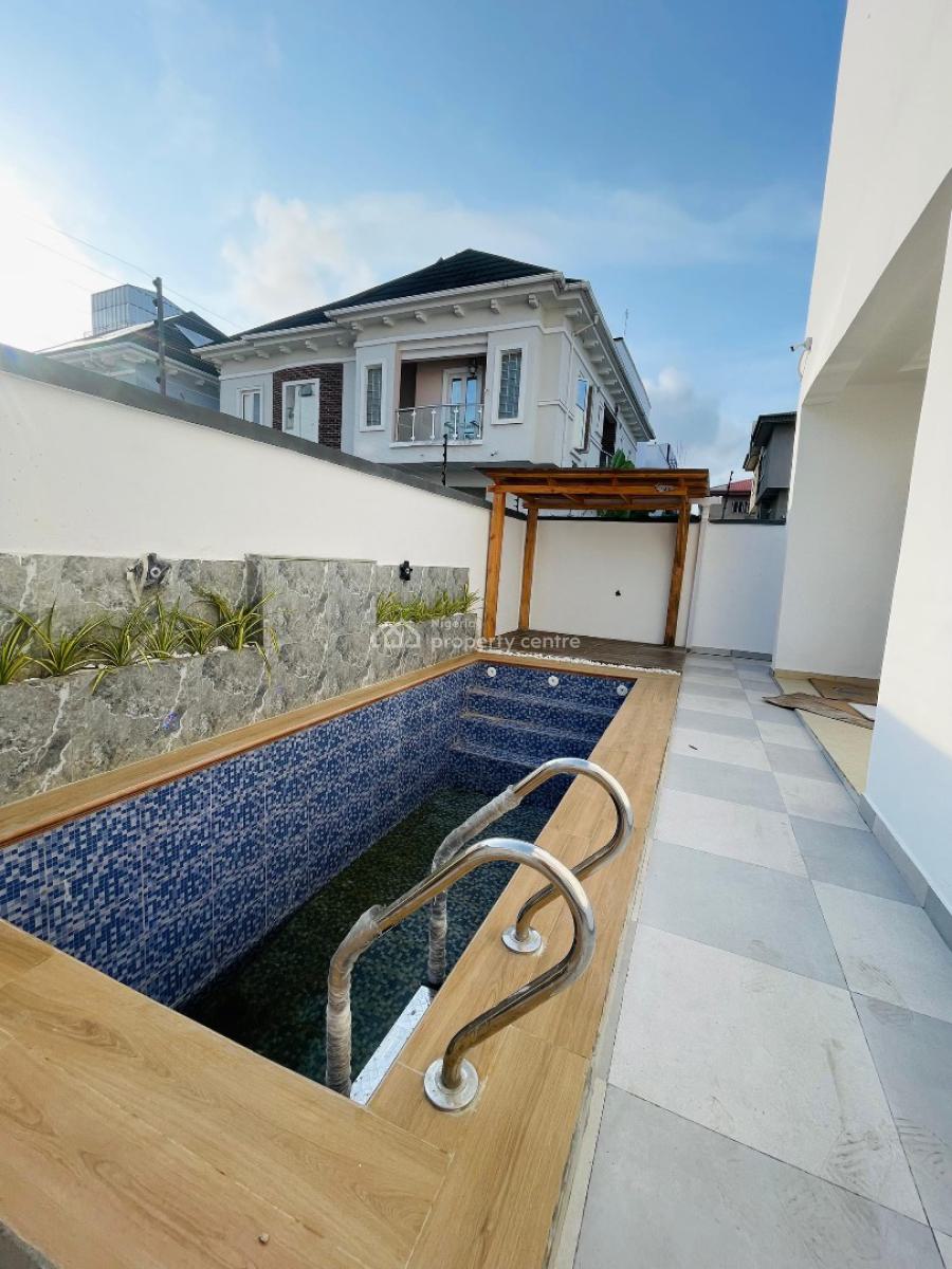 Impeccably Finished Luxury 5 Bedrooms Detached Duplex with Cinema, Rooftop, Chevron, Lekki, Lagos, Detached Duplex for Sale