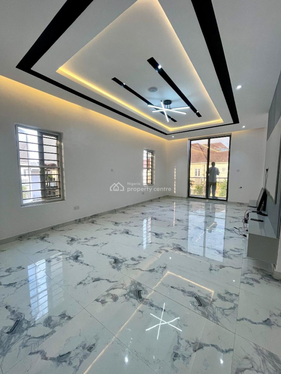 Impeccably Finished Luxury 5 Bedrooms Detached Duplex with Cinema, Rooftop, Chevron, Lekki, Lagos, Detached Duplex for Sale