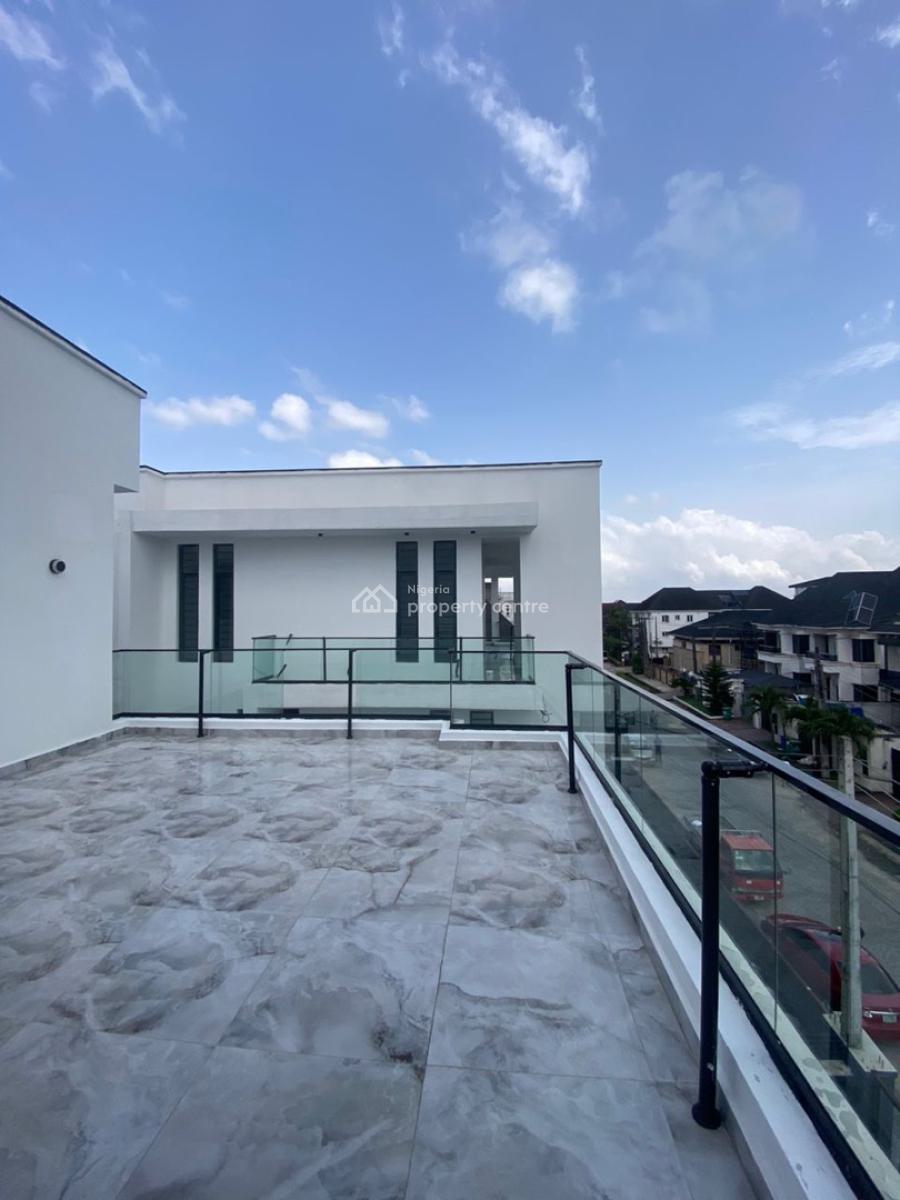 5 Bedroom Fully Detached Duplex with Bq, Cinema, Pool, Osapa, Lekki, Lagos, Detached Duplex for Sale