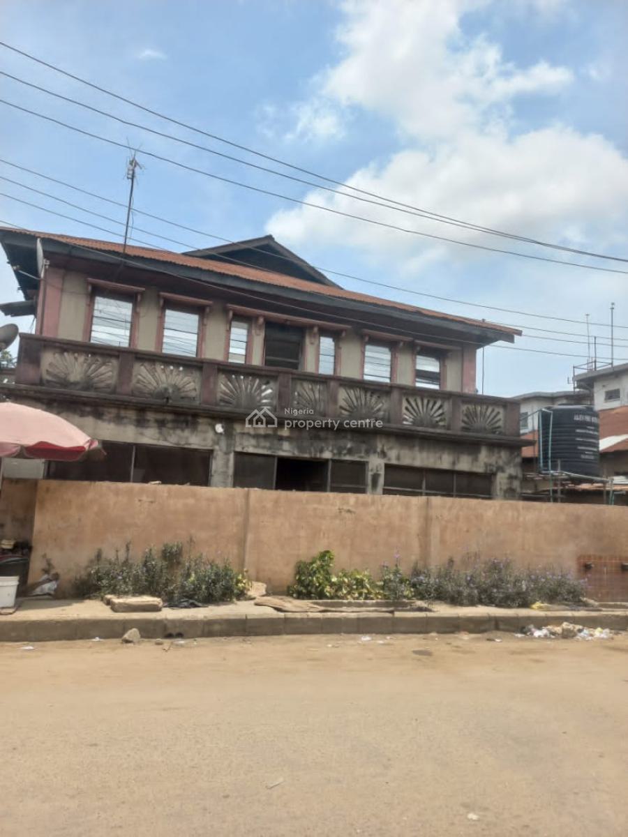 Demolishable One Storey Building, Bricks Field Rd, Ebute Metta West, Yaba, Lagos, Mixed-use Land for Sale