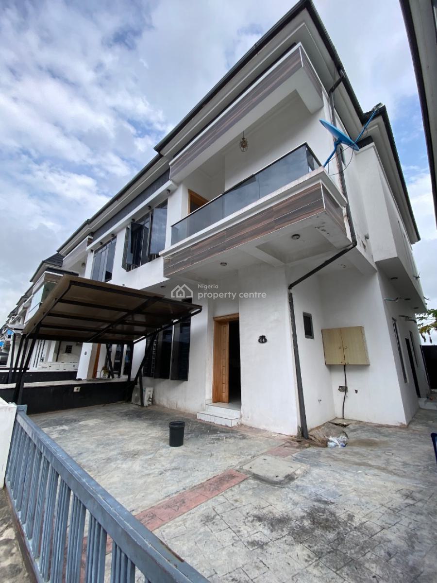 Spacious 4 Bedroom Semi Detached Duplex with Bq, Chevron, Lekki Phase 2, Lekki, Lagos, Semi-detached Duplex for Rent