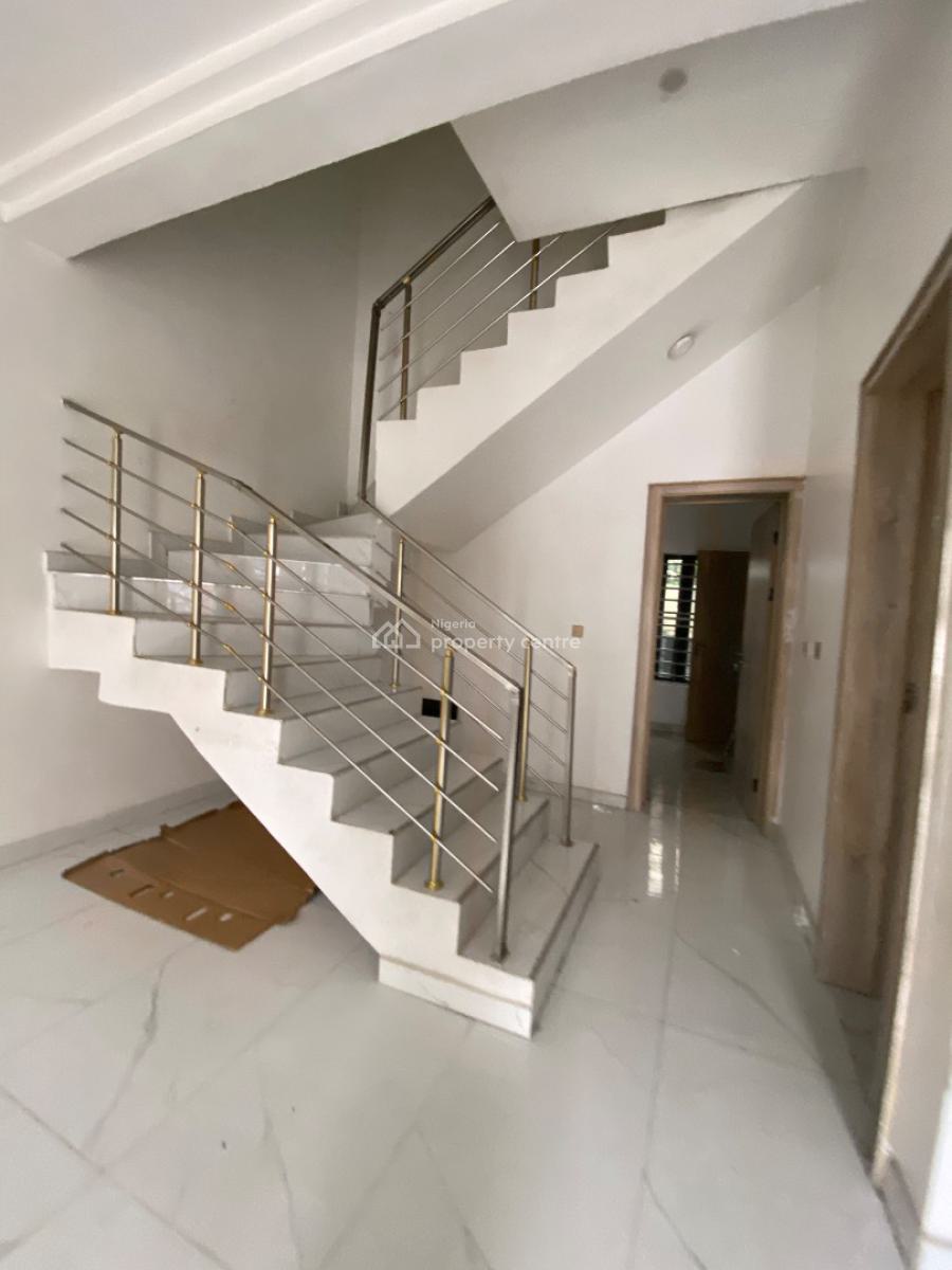 Spacious 4 Bedroom Semi Detached Duplex with Bq, Chevron, Lekki Phase 2, Lekki, Lagos, Semi-detached Duplex for Rent