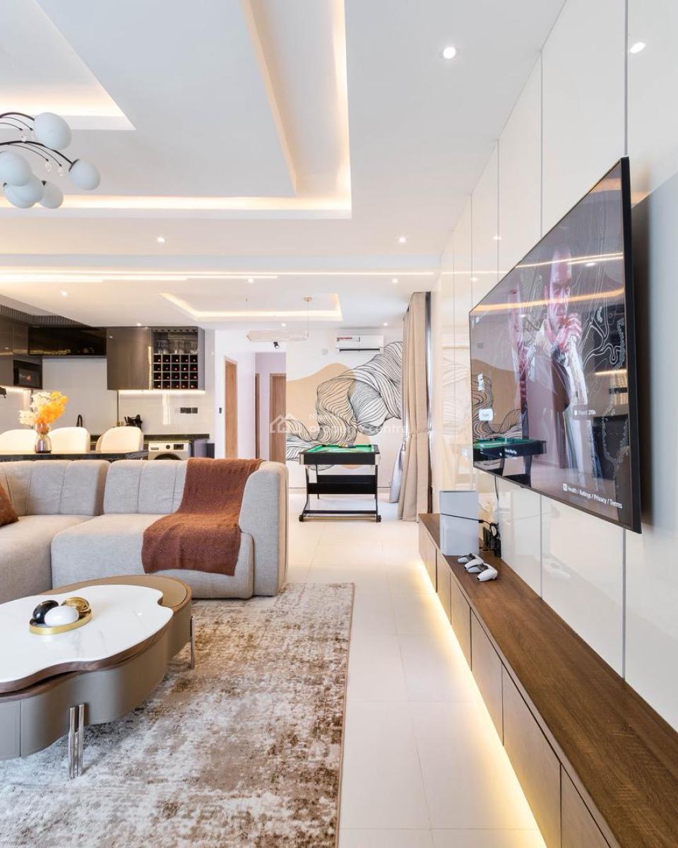 2 Bedroom Apartment with Office Space, Old Ikoyi, Ikoyi, Lagos, Flat / Apartment Short Let