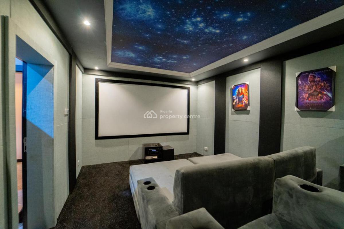 Luxury Furnished 3 Bedroom Terrace Duplex with a Cinema, Lekki Phase 1, Lekki, Lagos, Terraced Duplex Short Let