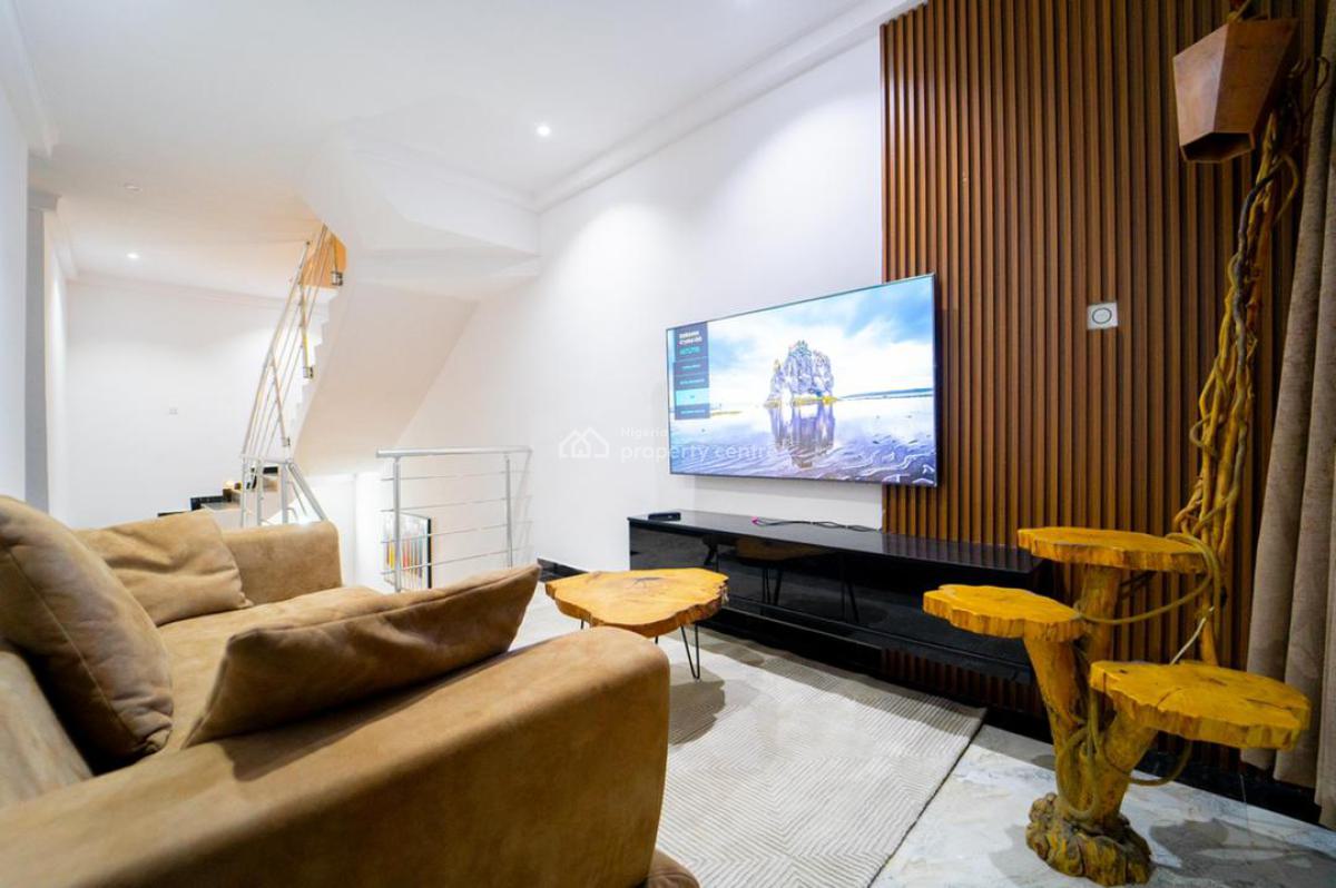 Luxury Furnished 3 Bedroom Terrace Duplex with a Cinema, Lekki Phase 1, Lekki, Lagos, Terraced Duplex Short Let